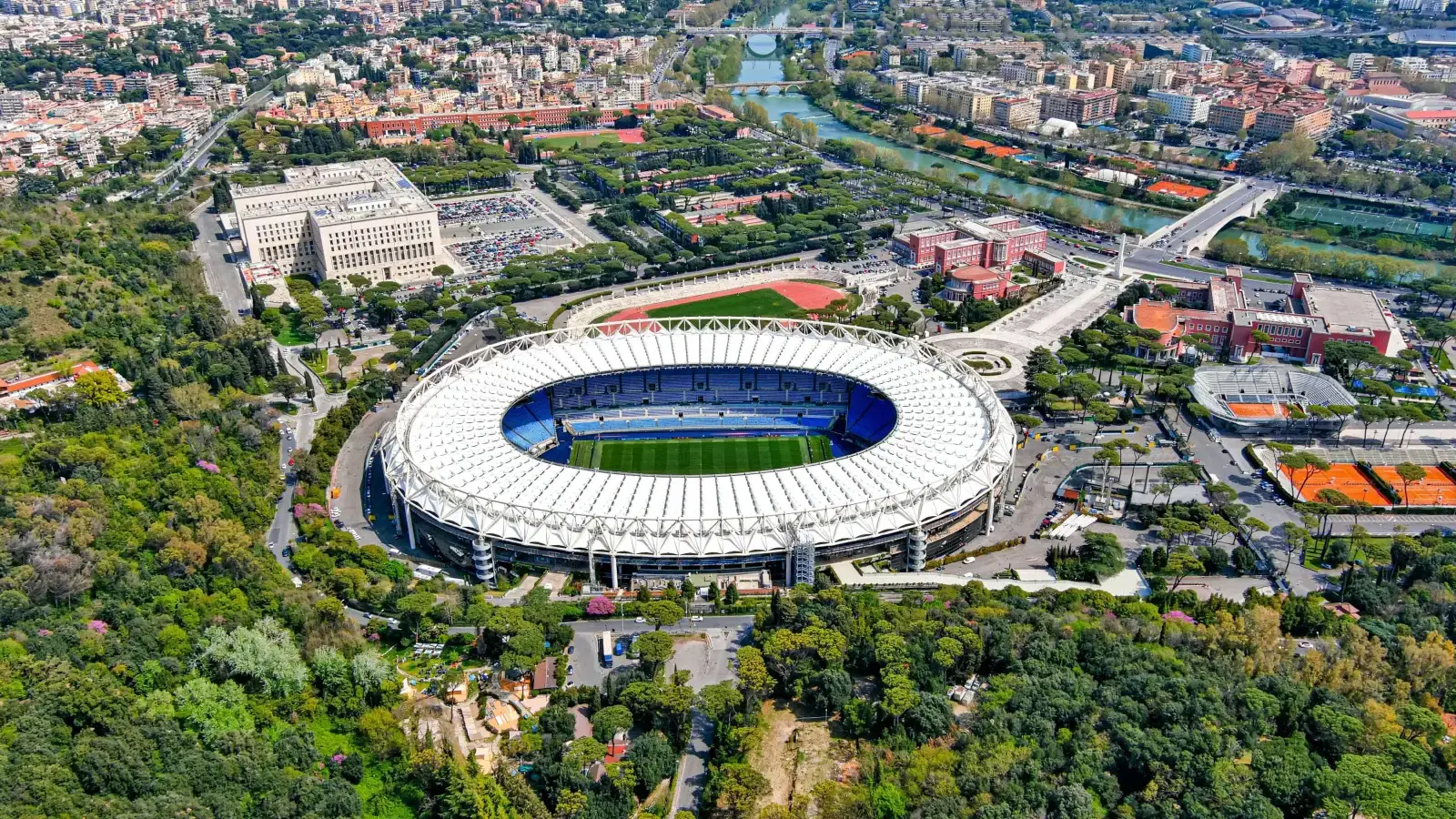 Sân vận động Olimpico - Ngôi nhà chung của AS Roma và SS Lazio
