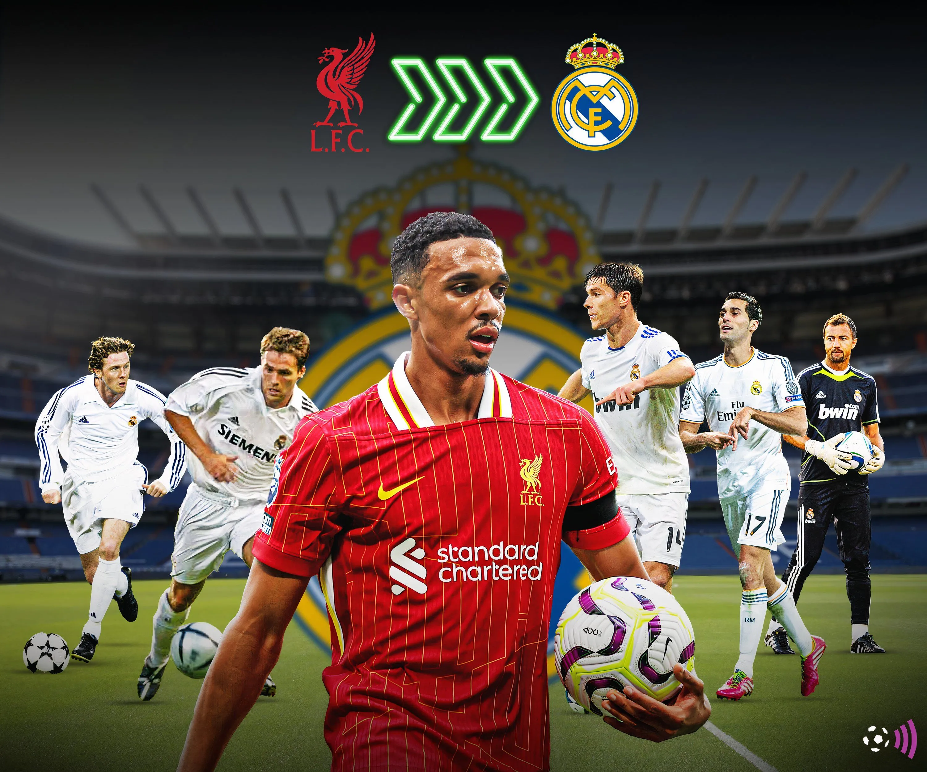 Alexander-Arnold sắp nối bước các huyền thoại Liverpool gia nhập Real Madrid như Owen, McManaman, Xabi Alonso