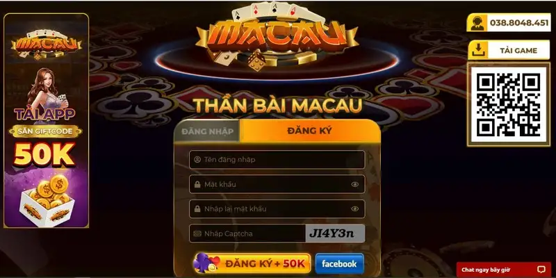 Đăng ký Macau Club – 03 bước tạo tài khoản dễ dàng