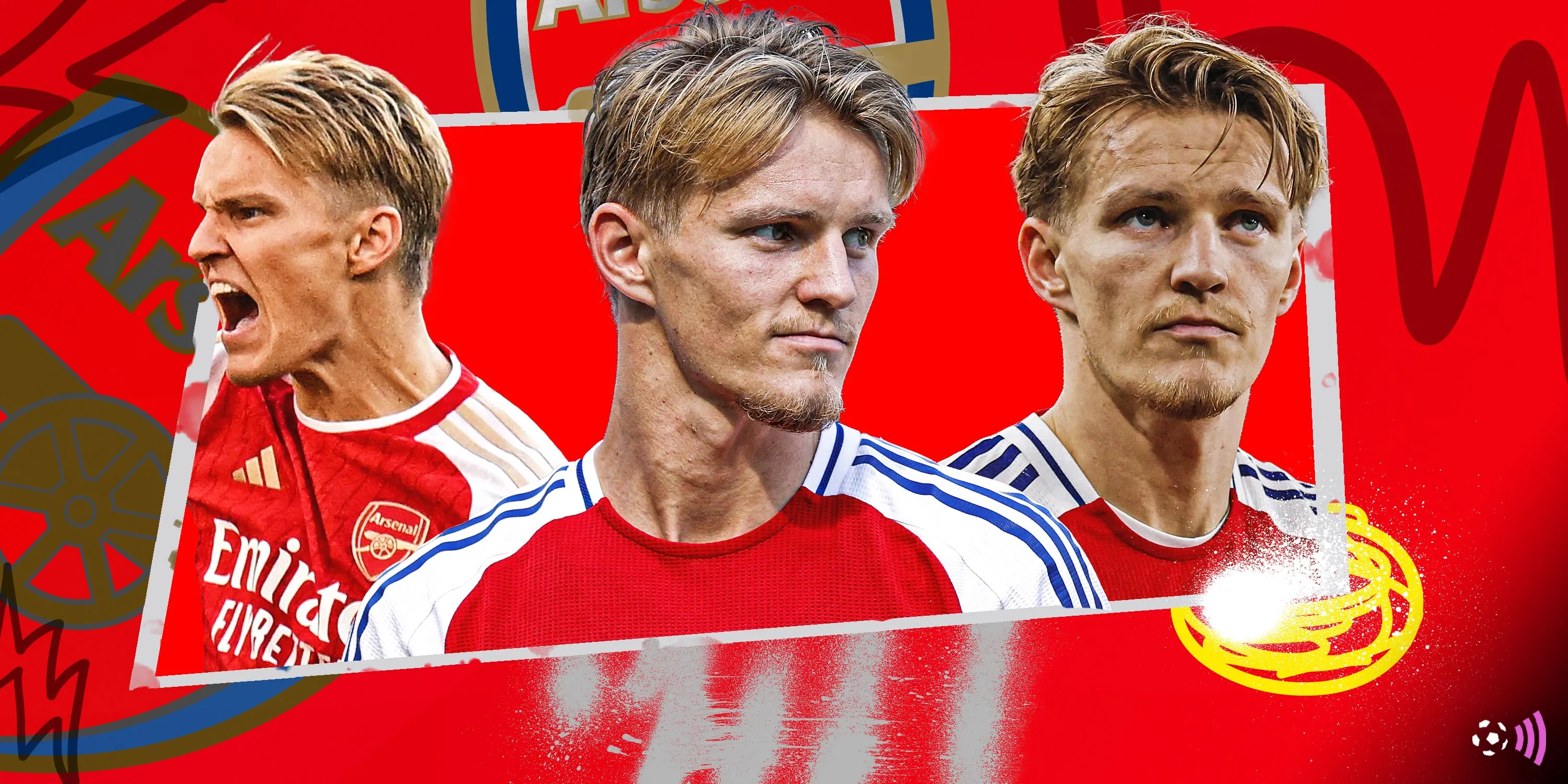 Đội trưởng Martin Odegaard của Arsenal