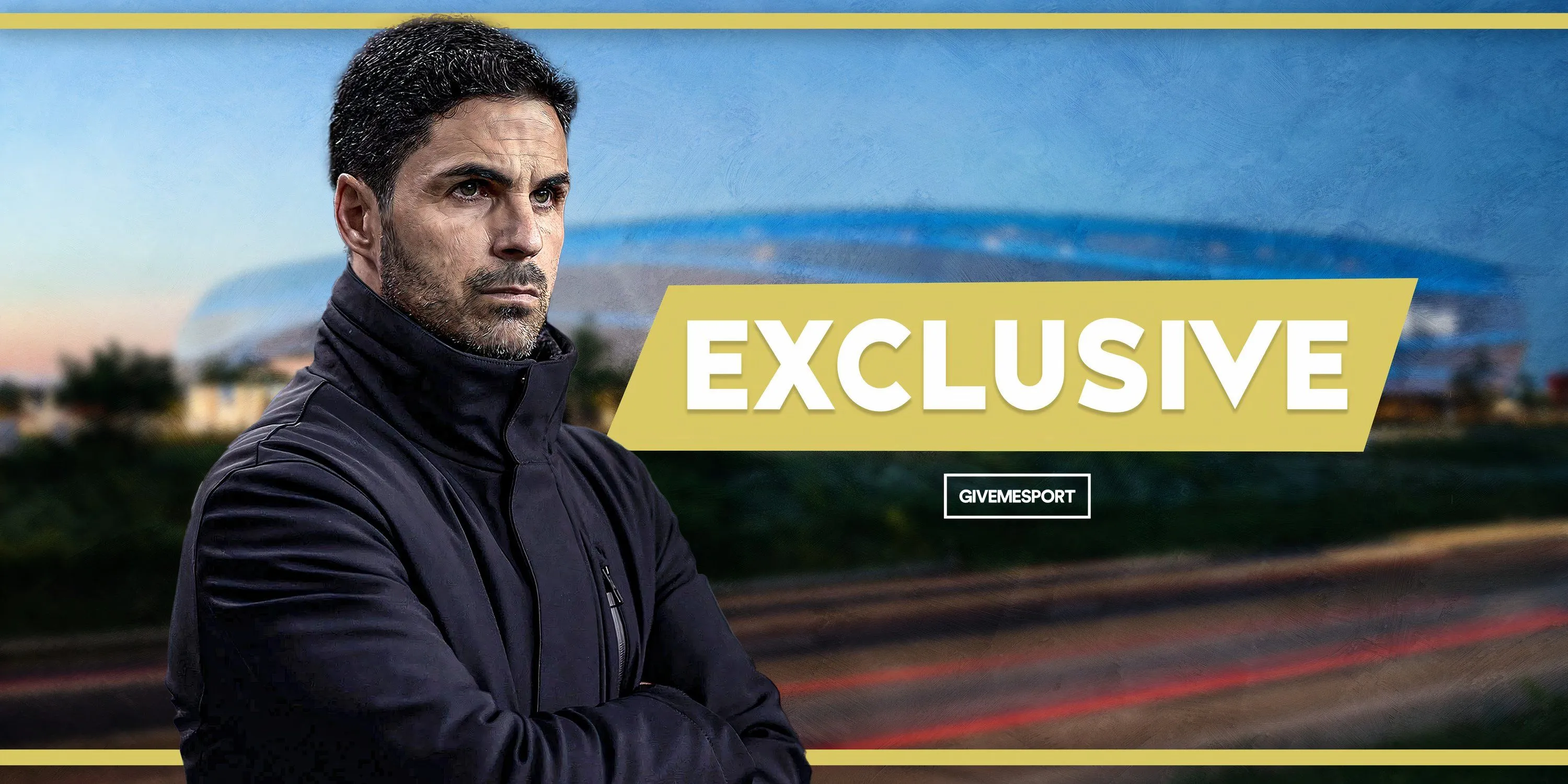 Huấn luyện viên Mikel Arteta của Arsenal trên sân tập hoặc trong trận đấu