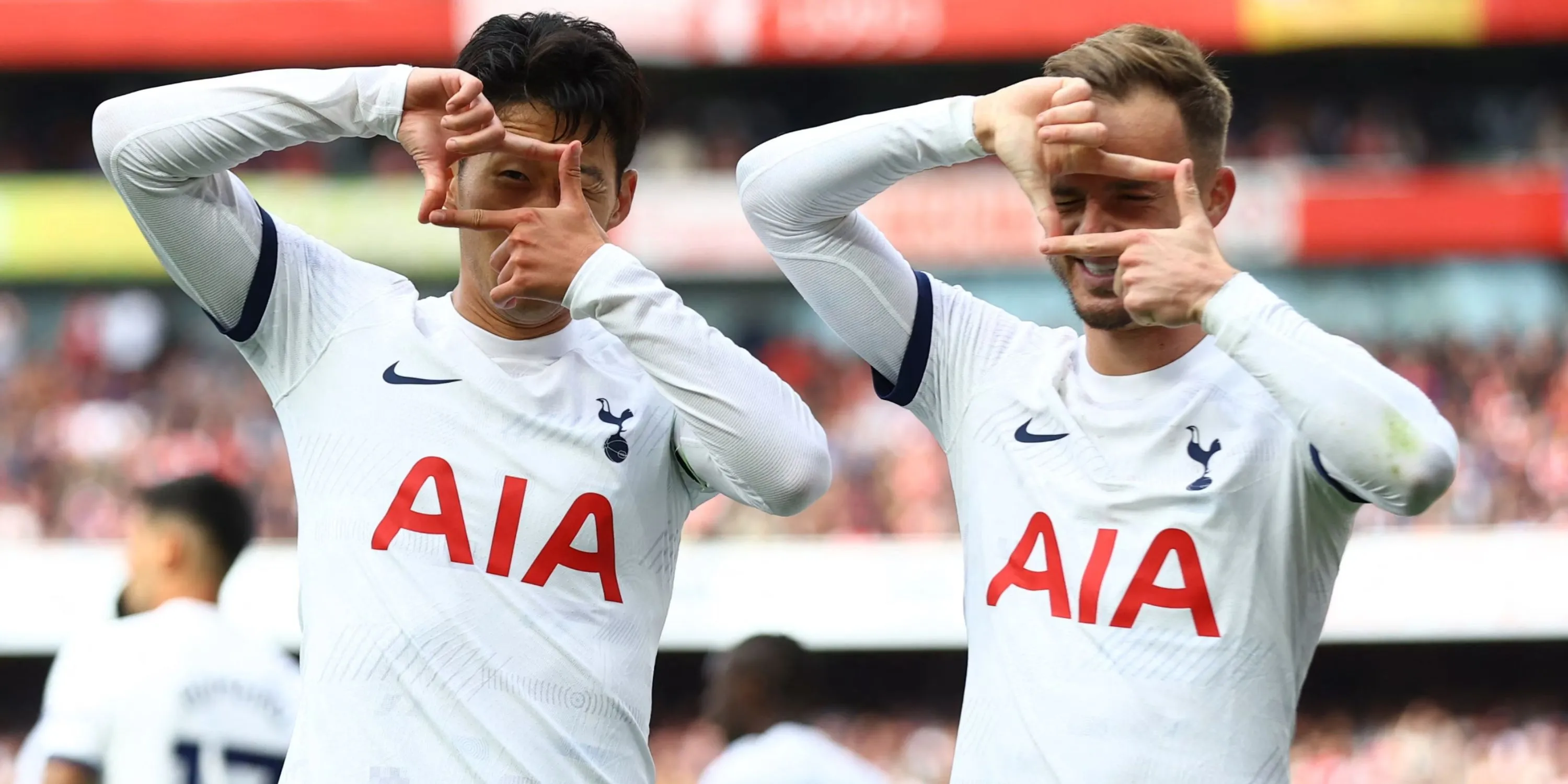 James Maddison và Son Heung-min, hai ngôi sao của Tottenham