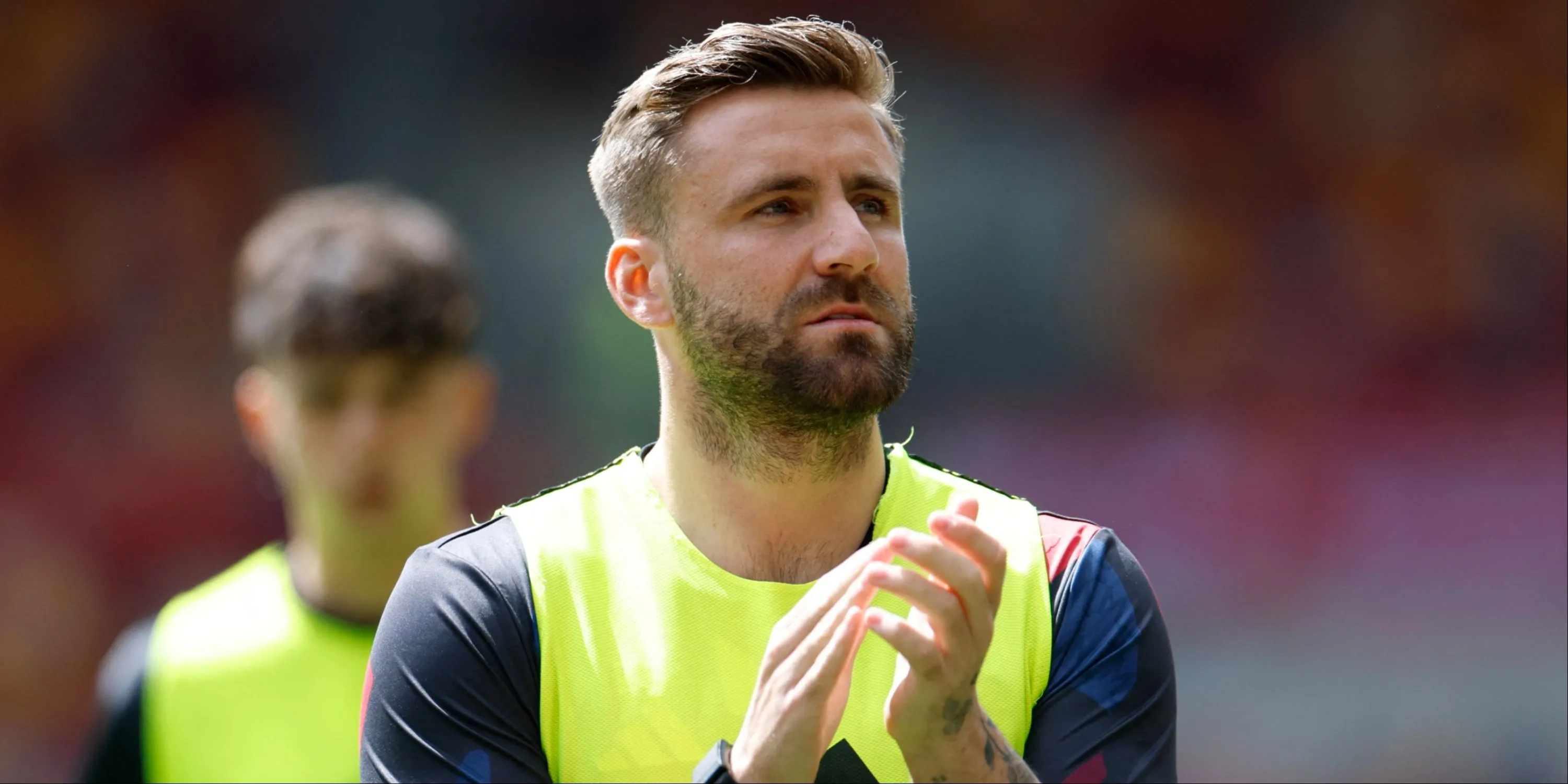 Luke Shaw trong màu áo Manchester United