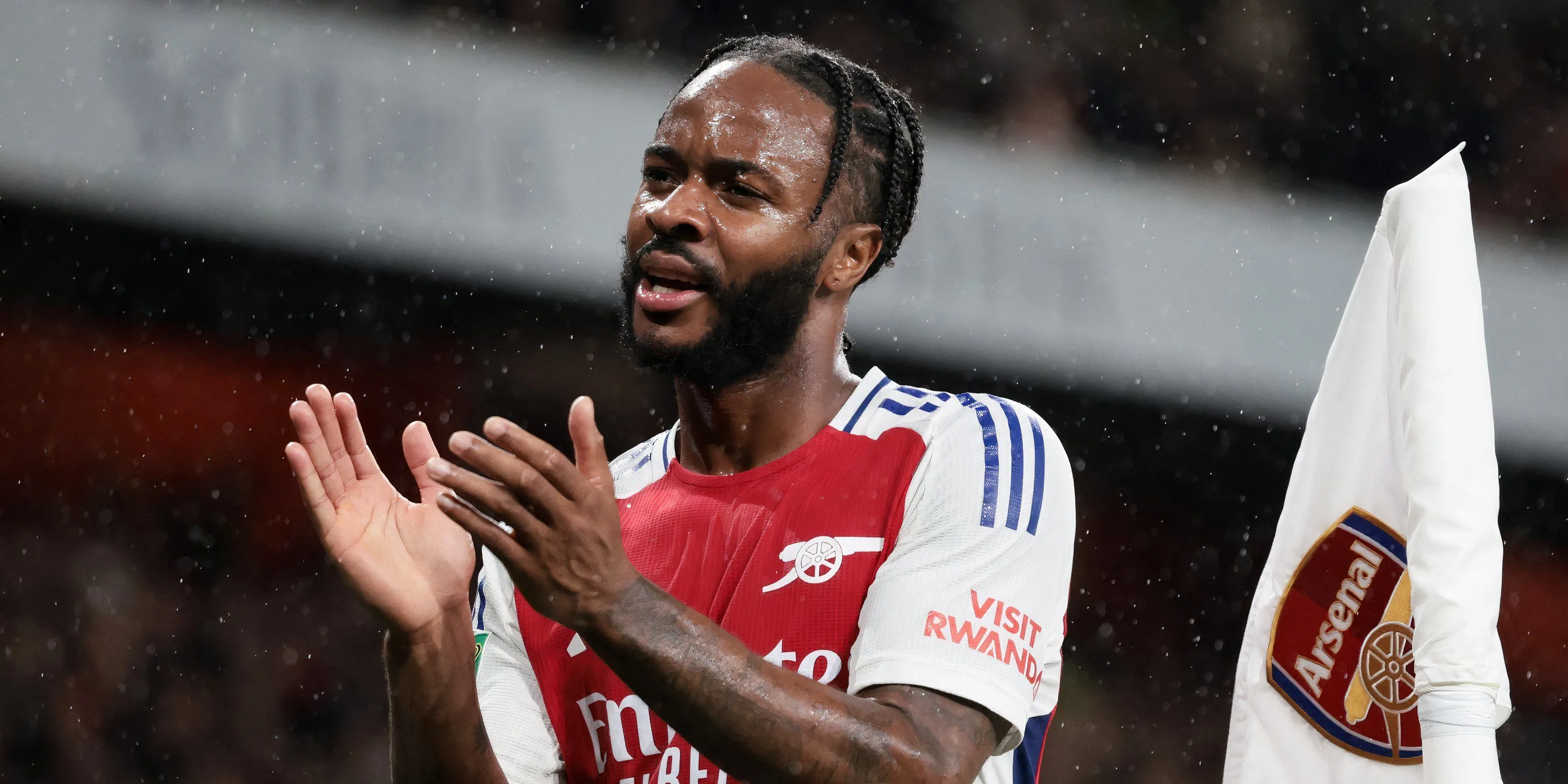 Raheem Sterling trong màu áo Arsenal