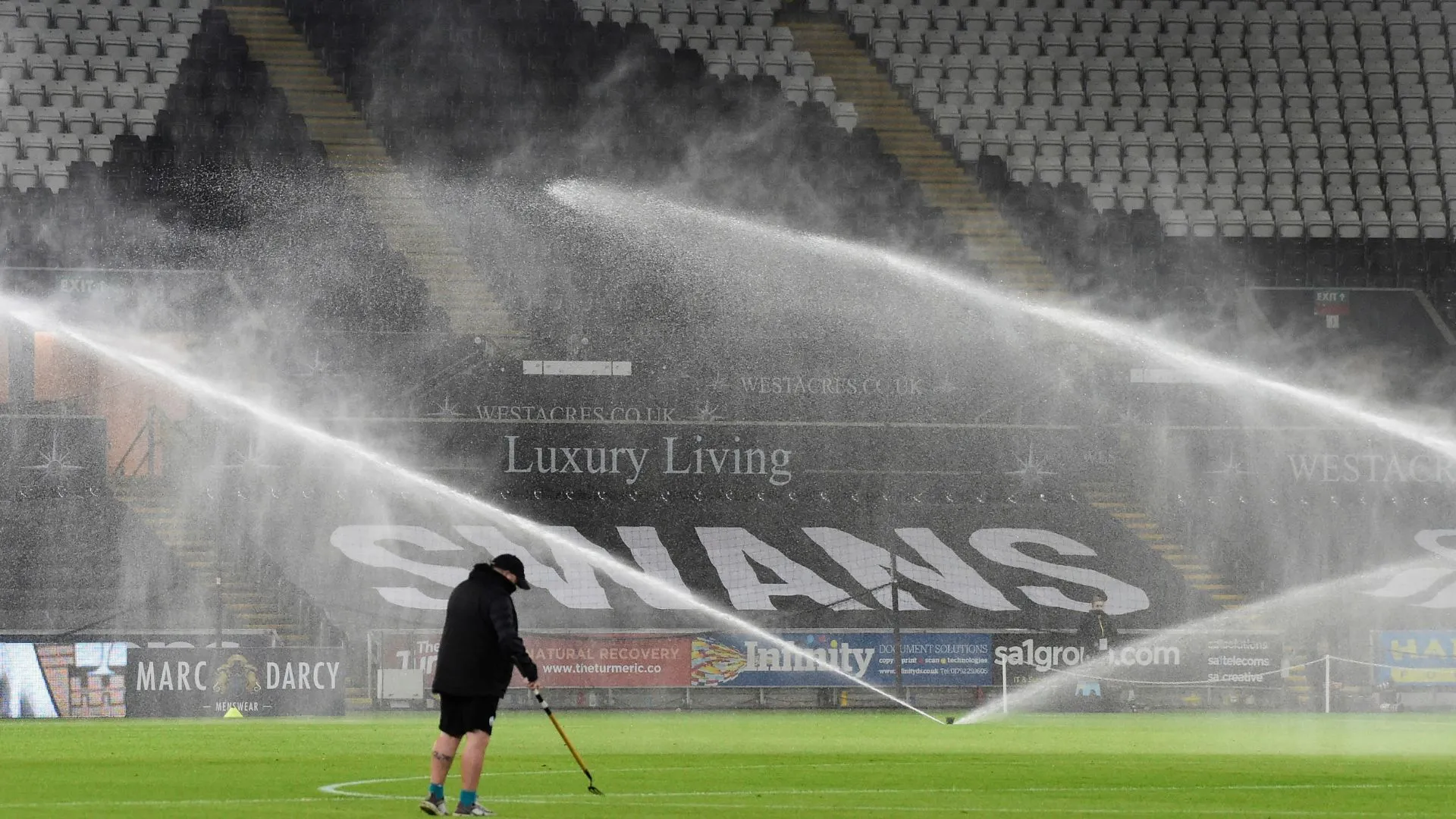 Sân vận động Swansea.com Stadium, sân nhà của câu lạc bộ Swansea City