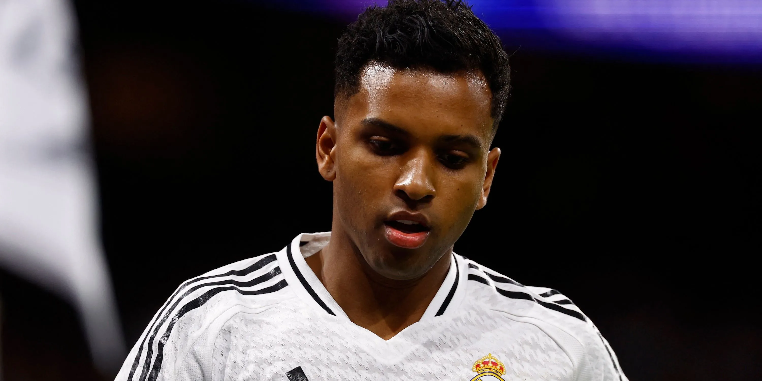 Tiền đạo Rodrygo của Real Madrid trong một trận đấu