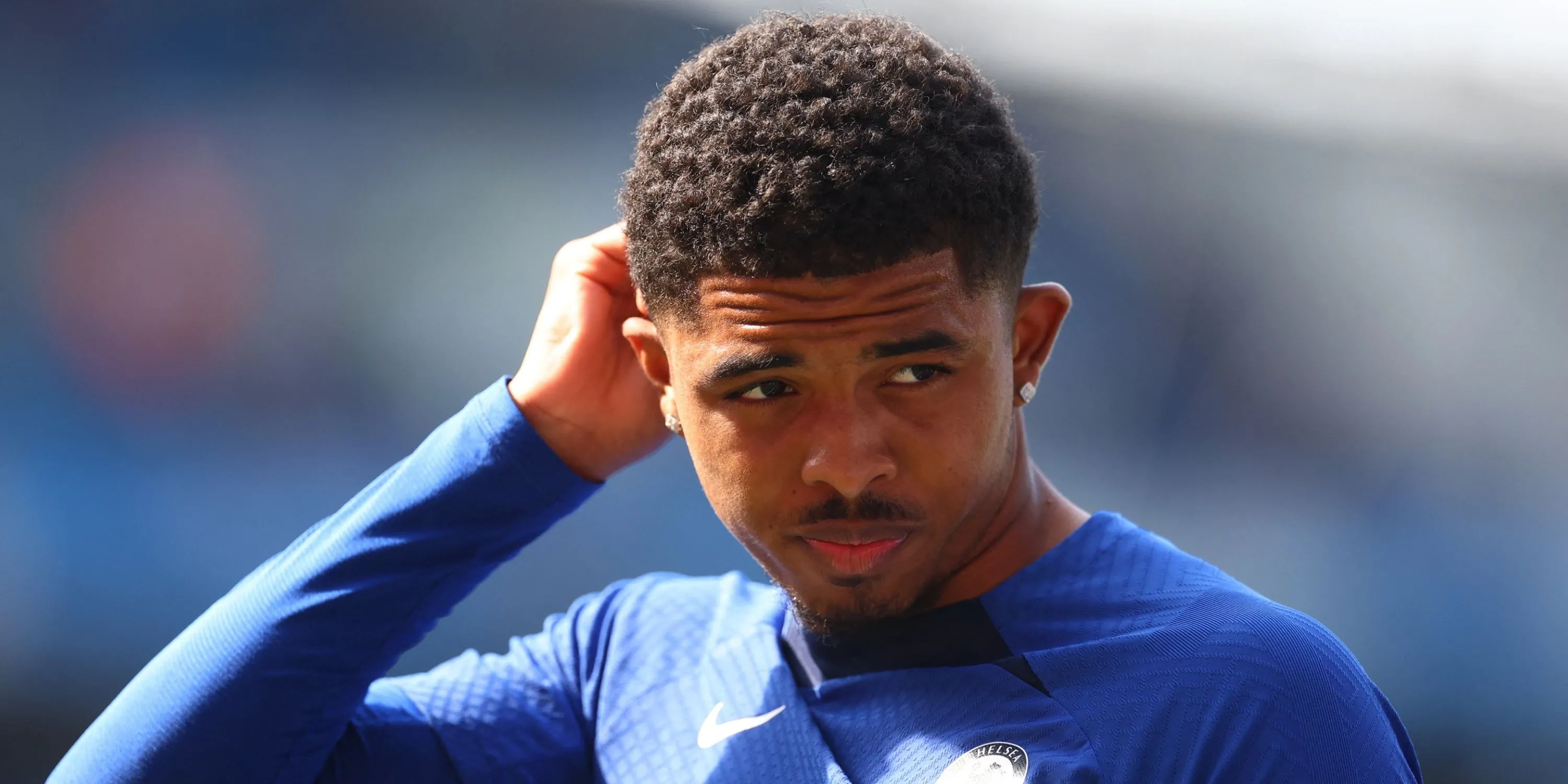 Wesley Fofana trong màu áo Chelsea