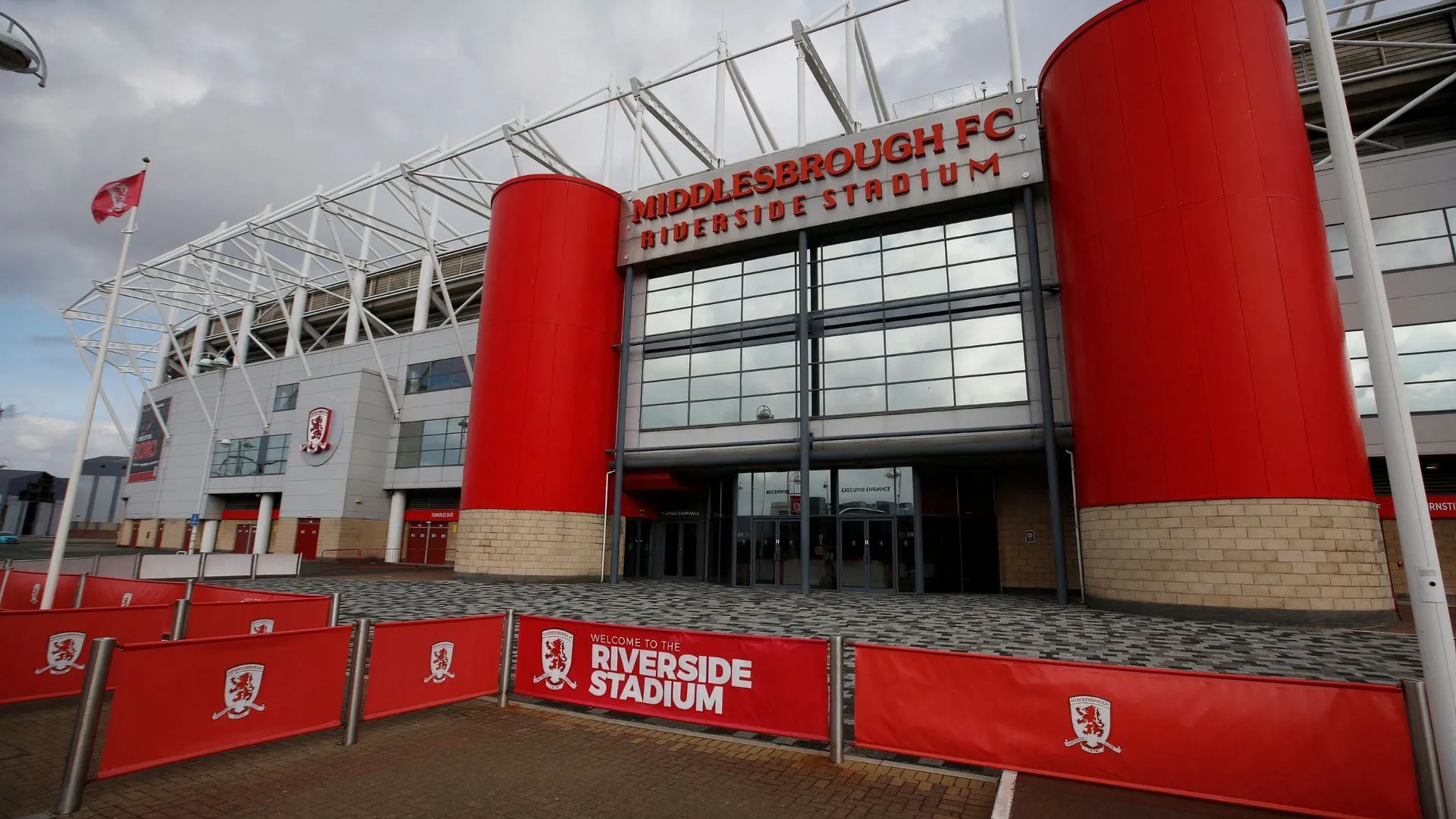 Sân vận động Riverside của Middlesbrough, nơi đội bóng đang tìm kiếm HLV trưởng mới