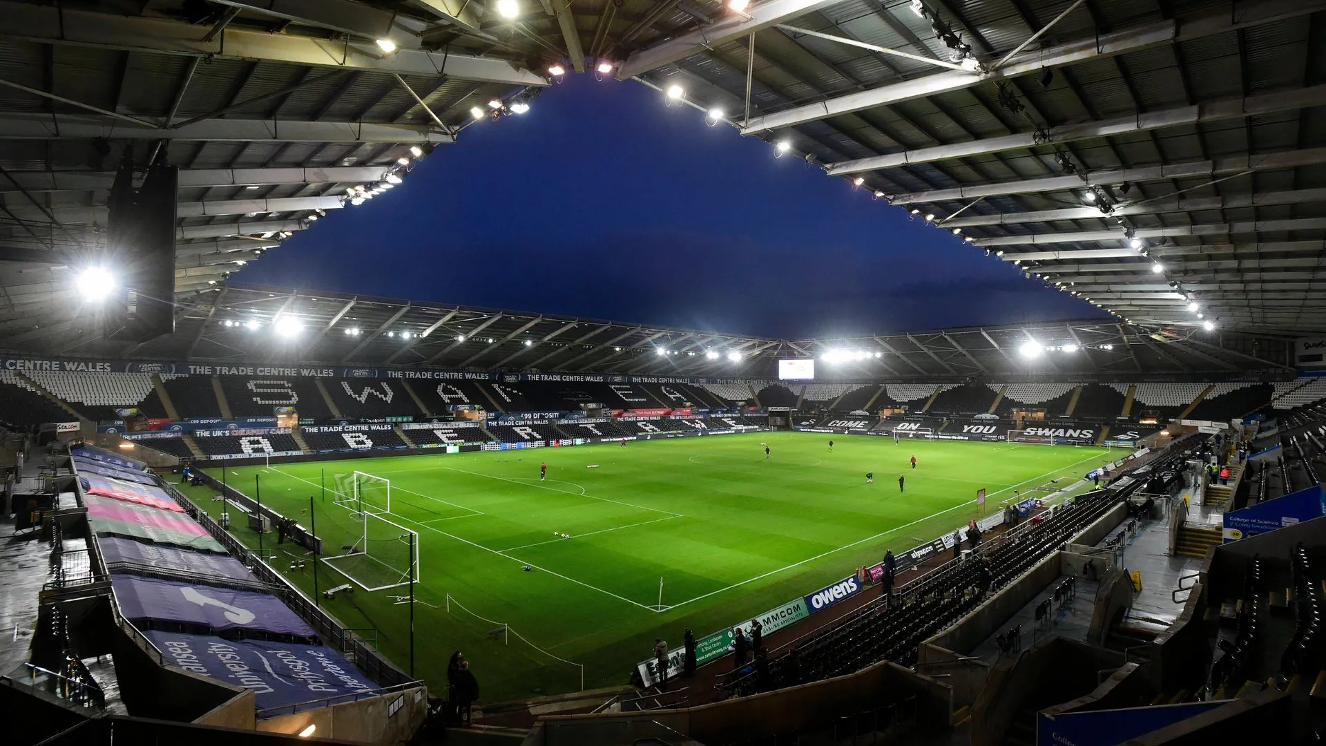 Sân vận động Swansea.com Stadium, nơi Swansea City thi đấu