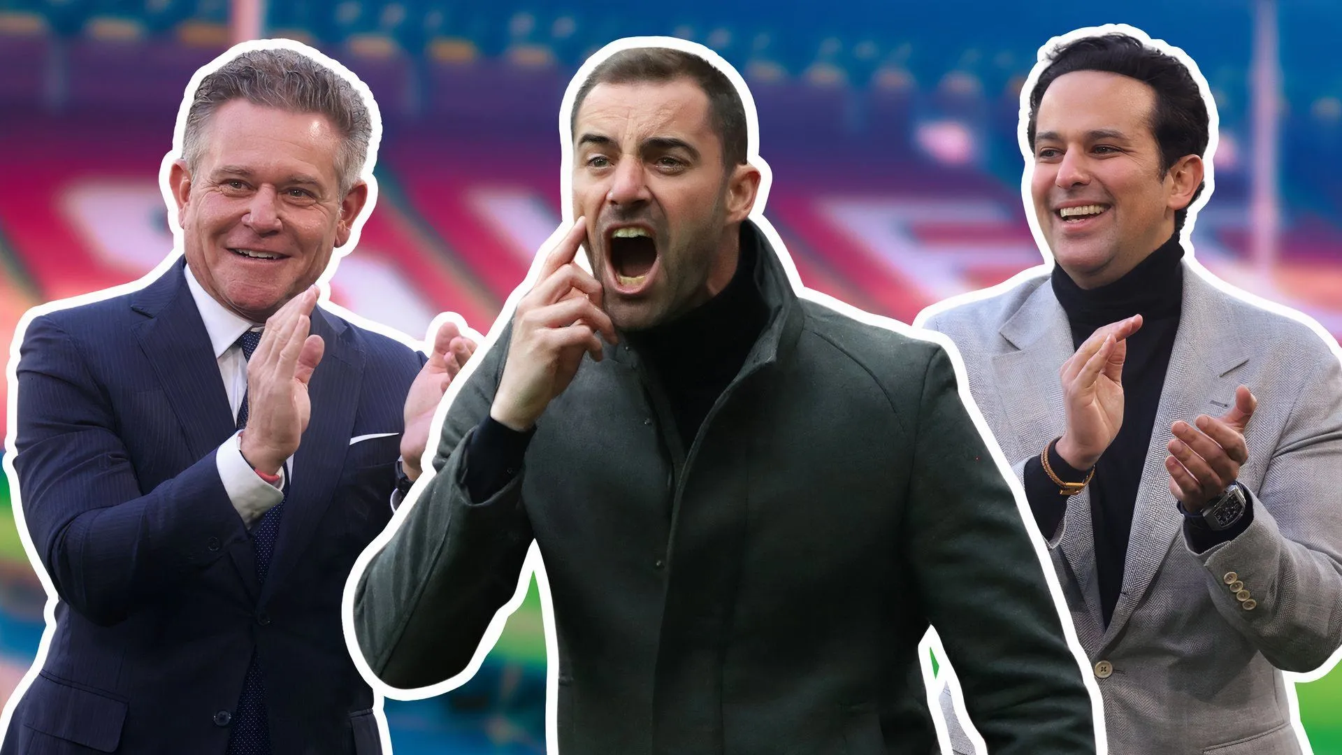 Bộ ba lãnh đạo Sheffield United: Chủ sở hữu Steven Rosen và Helmy Eltoukhy cùng HLV Ruben Selles