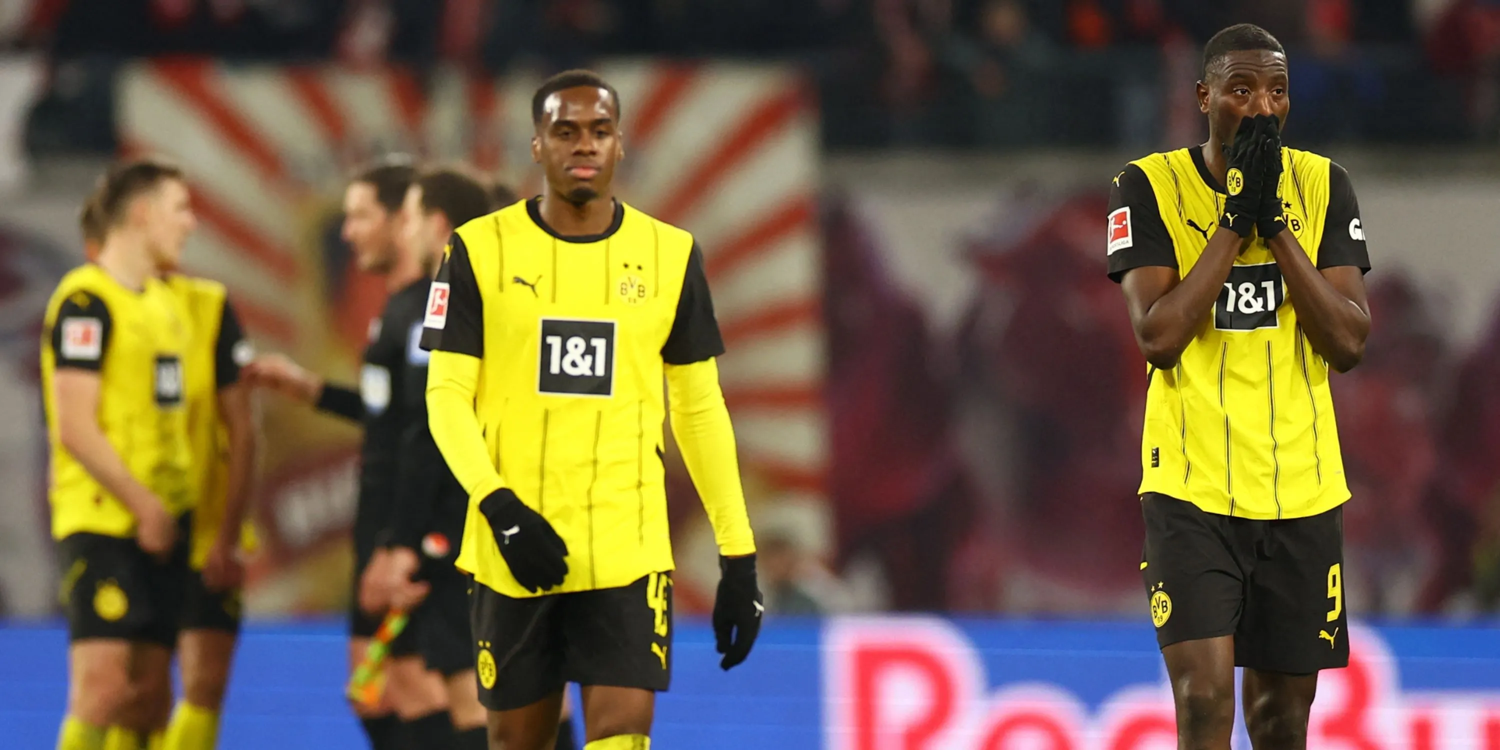 Jamie Gittens khi còn khoác áo Borussia Dortmund tại Bundesliga