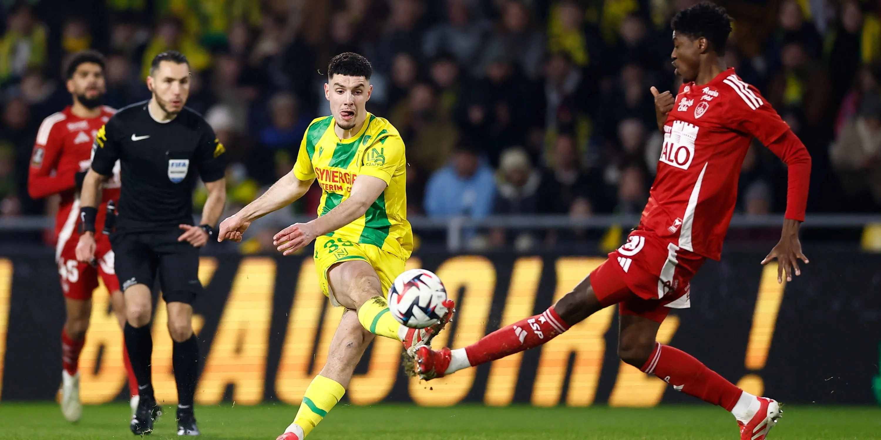 Tiền đạo Matthis Abline của Nantes, mục tiêu chiêu mộ hàng đầu của Sunderland