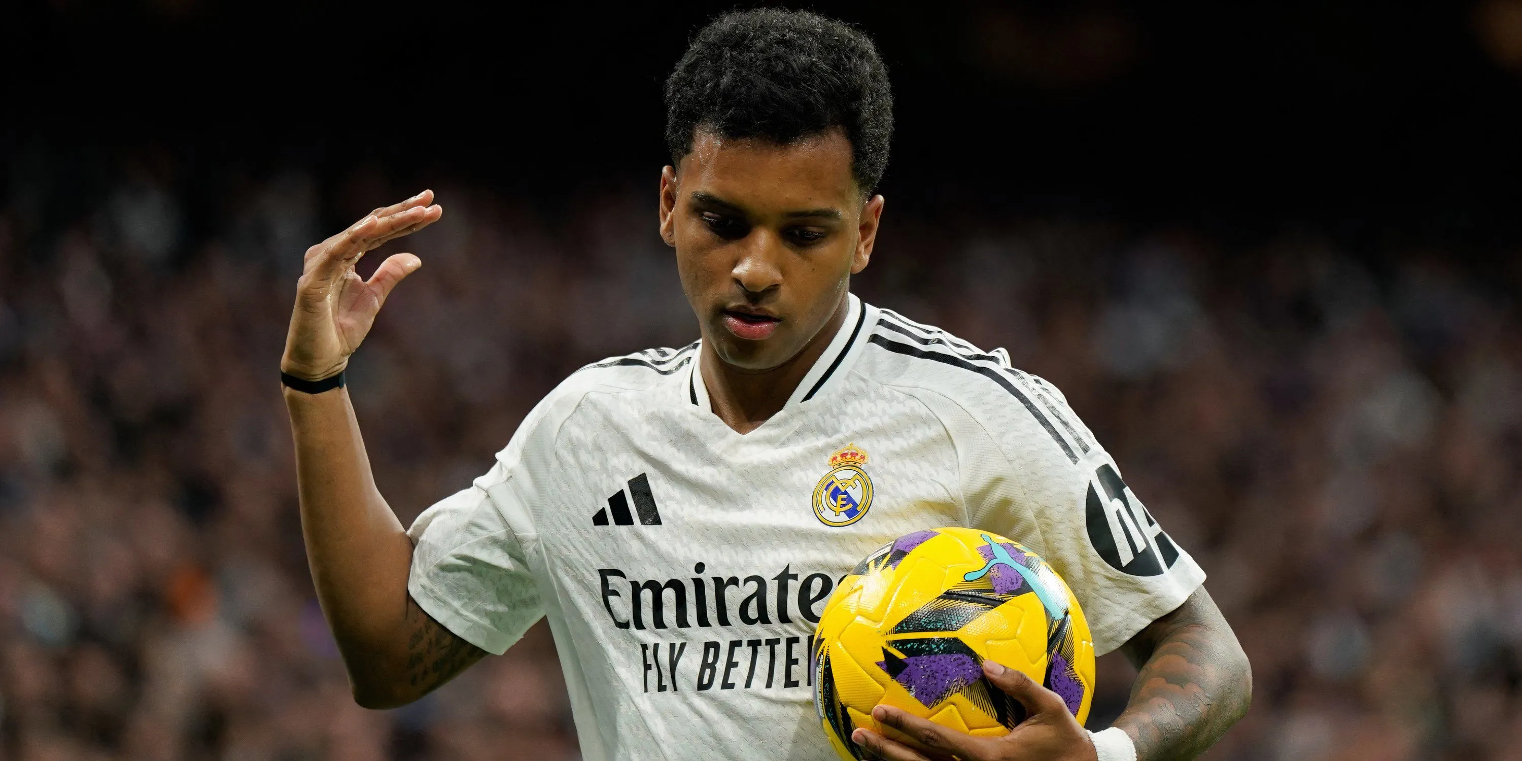 Tiền đạo Rodrygo của Real Madrid, mục tiêu của Arsenal