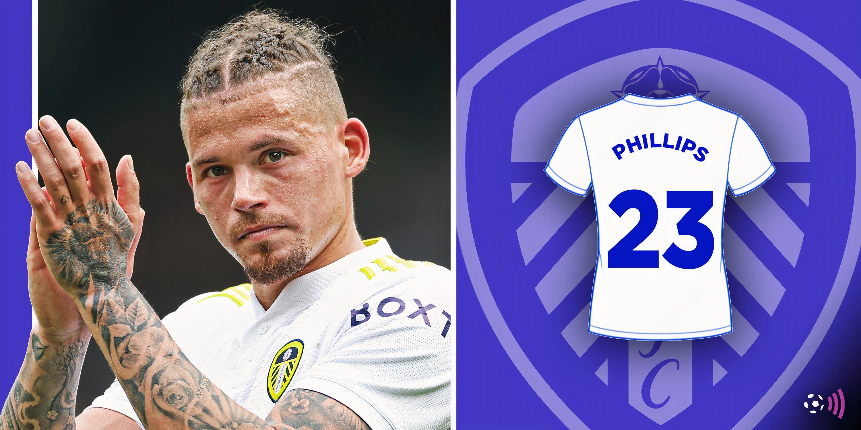 Tiền vệ Kalvin Phillips thời đỉnh cao trong màu áo Leeds United, biểu tượng của tuyến giữa.