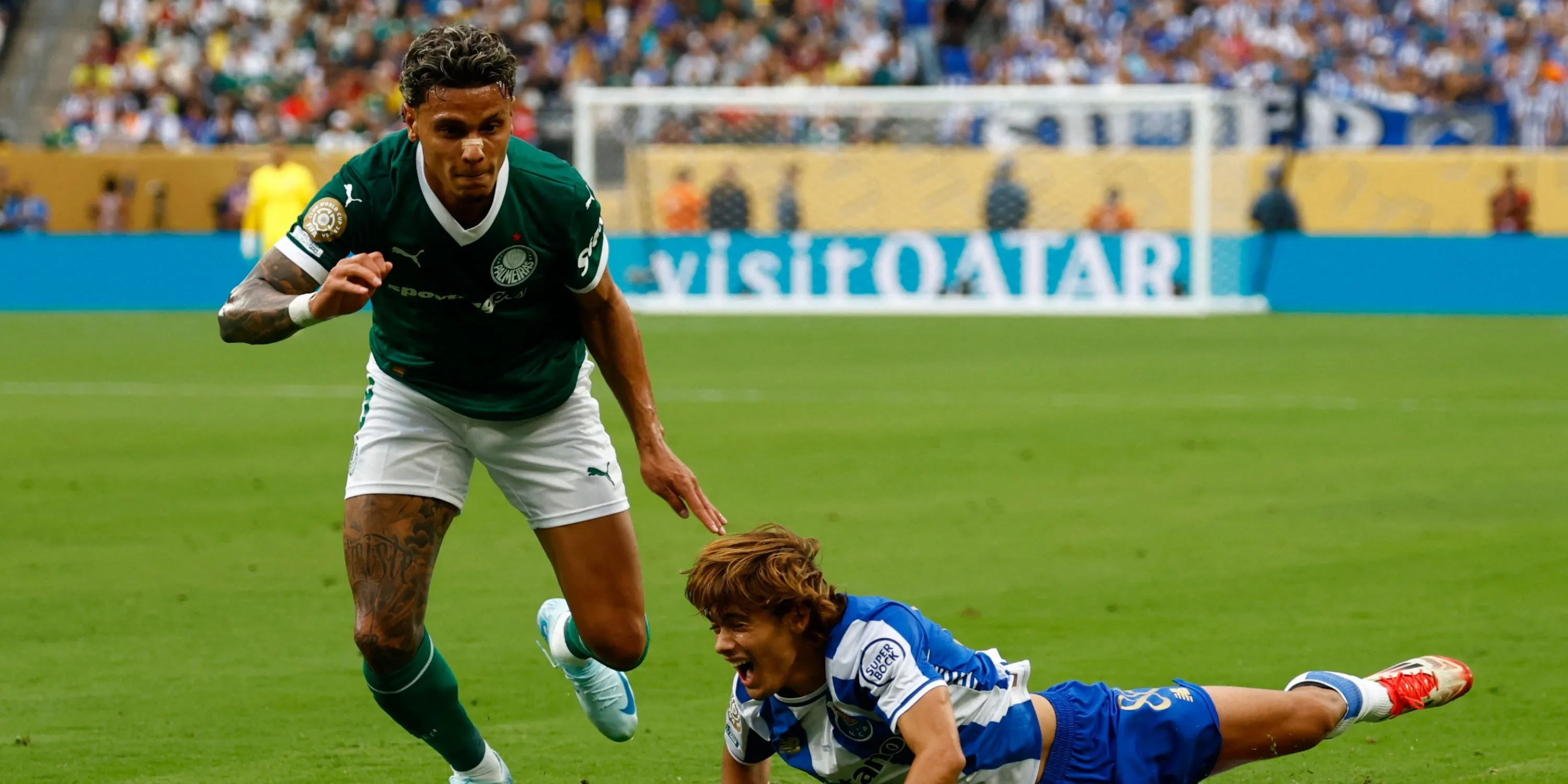 Tiền vệ Richard Rios của Palmeiras