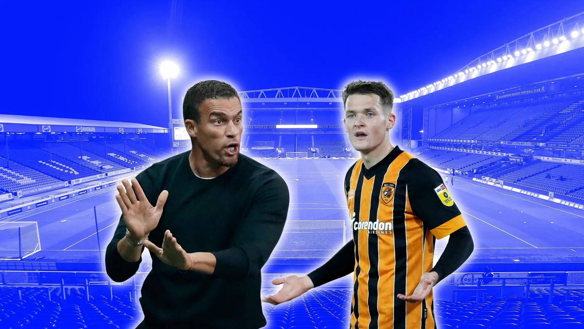 Valerien Ismael, HLV của Blackburn Rovers, cùng mục tiêu chuyển nhượng Sean McLoughlin